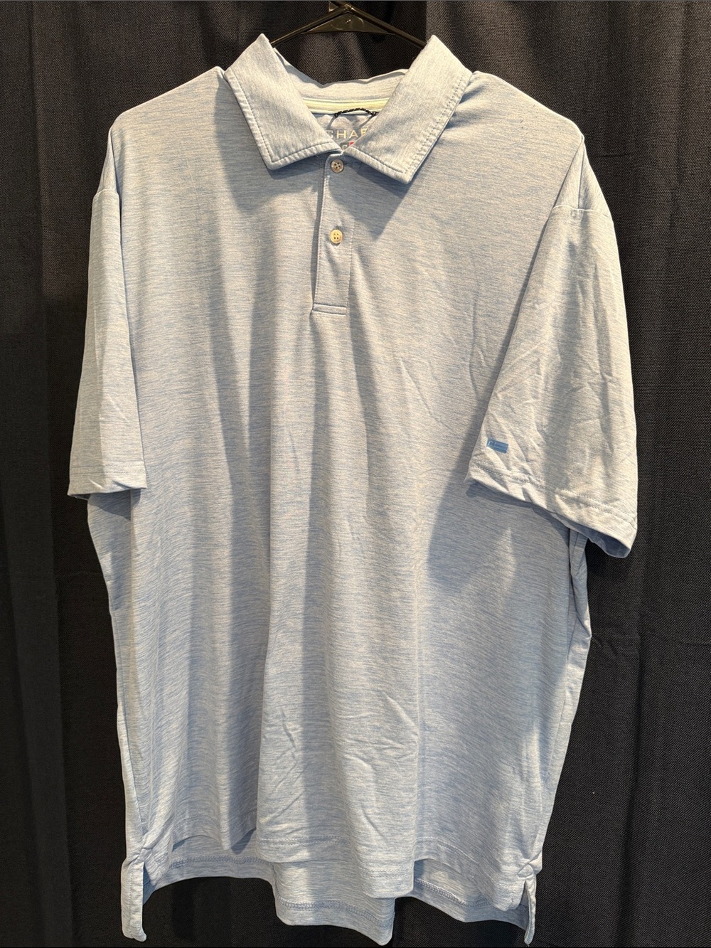 Champs Pale Blue Men’s Polo Shirt - Short Sleeve